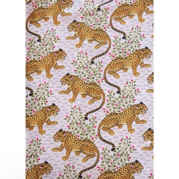 Printfresh Leopard Print Pajama Set - Pink and Yellow - Picture 12 of 12